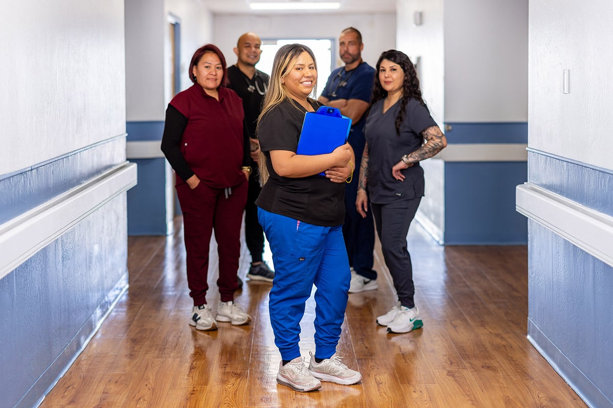 Group of nurses at Ahwatukee Post Acute